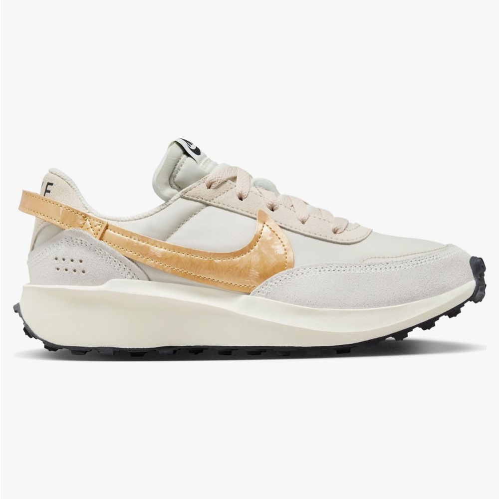 Nike Waffle Debut Women’s Metallic Gold Nike Silhouette Sneakers